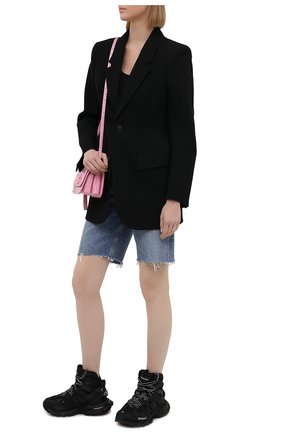 Женские комбинированные кроссовки track hike BALENCIAGA черного цвета по цене 104500 руб., арт. 654866/W3CP3 | Фото 2 Женские комбинированные кроссовки track hike BALENCIAGA черного цвета, арт. 654866/W3CP3 | Фото 2