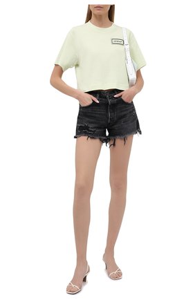 Женские шорты MOUSSY черного цвета по цене 19900 руб., арт. 025ESC11-2680 | Фото 2 Женские шорты MOUSSY черного цвета, арт. 025ESC11-2680 | Фото 2