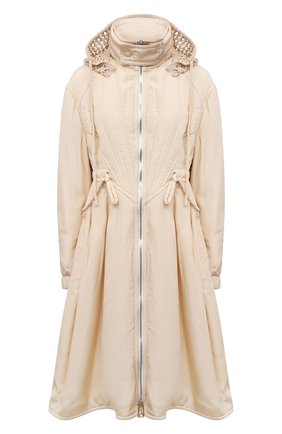 Женская парка из вискозы BOTTEGA VENETA бежевого цвета по цене 413000 руб., арт. 657522/V0PA0 | Фото 1 Женская парка из вискозы BOTTEGA VENETA бежевого цвета, арт. 657522/V0PA0 | Фото 1