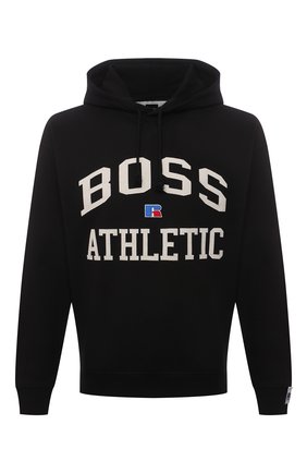 Мужской хлопковое худи boss x russell athletic BOSS черного цвета по цене 16500 руб., арт. 50455955 | Фото 1 Мужской хлопковое худи boss x russell athletic BOSS черного цвета, арт. 50455955 | Фото 1