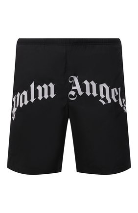 Мужские шорты PALM ANGELS черного цвета по цене 24650 руб., арт. PMFA005S21FAB0011001 | Фото 1 Мужские шорты PALM ANGELS черного цвета, арт. PMFA005S21FAB0011001 | Фото 1