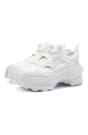 Мужские кроссовки maison margiela x reebok instapump tabi MAISON MARGIELA белого цвета по цене 85200 руб., арт. S57WS0404/P3782 | Фото 1 Мужские кроссовки maison margiela x reebok instapump tabi MAISON MARGIELA белого цвета, арт. S57WS0404/P3782 | Фото 1