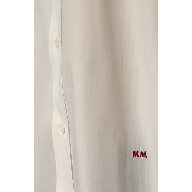 фото Хлопковая рубашка maison margiela