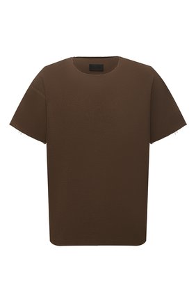 Мужская хлопковая футболка FEAR OF GOD коричневого цвета по цене 35900 руб., арт. FG50-027TER | Фото 1 Мужская хлопковая футболка FEAR OF GOD коричневого цвета, арт. FG50-027TER | Фото 1