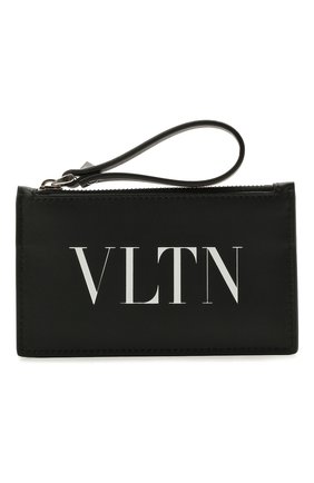 Мужской кожаный футляр для кредитных карт VALENTINO черного цвета по цене 18200 руб., арт. WY2P0540/LVN | Фото 1 Мужской кожаный футляр для кредитных карт VALENTINO черного цвета, арт. WY2P0540/LVN | Фото 1