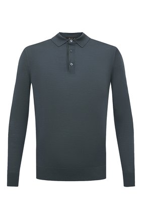 Мужское шерстяное поло LORO PIANA серого цвета по цене 82550 руб., арт. FAI2551 | Фото 1 Мужское шерстяное поло LORO PIANA серого цвета, арт. FAI2551 | Фото 1 (Материал внешний: Шерсть; Кросс-КТ: Трикотаж; Стили: Кэжуэл; Длина (для топов): Стандартные; Рукава: Длинные; Застежка: Пуговицы)