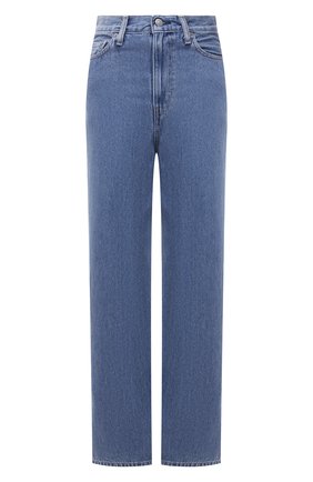 Женские джинсы ganni x levi's GANNI голубого цвета по цене 32550 руб., арт. F6090 | Фото 1 Женские джинсы ganni x levi's GANNI голубого цвета, арт. F6090 | Фото 1