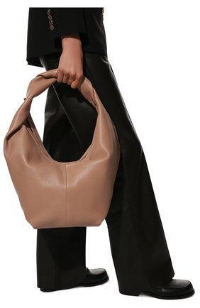 Женская сумка roman stud VALENTINO бежевого цвета по цене 0 руб., арт. VW0B0J14/BSF | Фото 2 Женская сумка roman stud VALENTINO бежевого цвета, арт. VW0B0J14/BSF | Фото 2 (Сумки-технические: Сумки top-handle; Материал: Натуральная кожа; Размер: small)