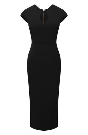 Женское платье ROLAND MOURET черного цвета по цене 99500 руб., арт. SS21/S2270/F2196 | Фото 1 Женское платье ROLAND MOURET черного цвета, арт. SS21/S2270/F2196 | Фото 1