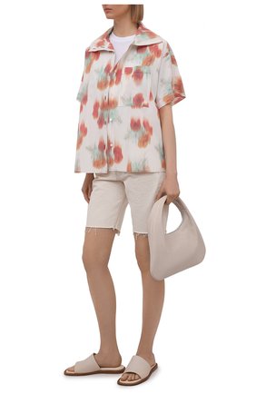 Женские джинсовые шорты RAG&BONE бежевого цвета по цене 25600 руб., арт. WDD21S1908X7EC | Фото 2 Женские джинсовые шорты RAG&BONE бежевого цвета, арт. WDD21S1908X7EC | Фото 2
