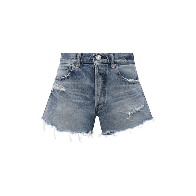 фото Джинсовые шорты moussy