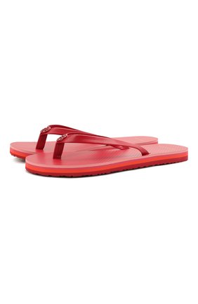 Женские шлепанцы TORY BURCH красного цвета по цене 8995 руб., арт. 76732 | Фото 1 Женские шлепанцы TORY BURCH красного цвета, арт. 76732 | Фото 1