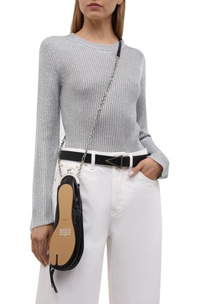 Женский клатч tabi ballerina MAISON MARGIELA черного цвета по цене 74400 руб., арт. S56WG0170/PS298 | Фото 2 Женский клатч tabi ballerina MAISON MARGIELA черного цвета, арт. S56WG0170/PS298 | Фото 2