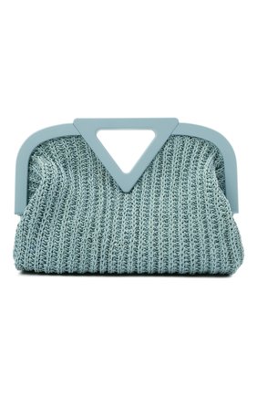 Женская сумка medium point BOTTEGA VENETA голубого цвета по цене 595500 руб., арт. 658655/V0T21 | Фото 1 Женская сумка medium point BOTTEGA VENETA голубого цвета, арт. 658655/V0T21 | Фото 1