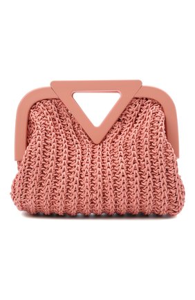 Женская сумка small point BOTTEGA VENETA светло-розового цвета по цене 399500 руб., арт. 658654/V0T21 | Фото 1 Женская сумка small point BOTTEGA VENETA светло-розового цвета, арт. 658654/V0T21 | Фото 1