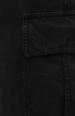 Женские хлопковые брюки TWO WOMEN IN THE WORLD черного цвета, арт. A12CT3  Alva | Фото 5 (Женское Кросс-КТ: Брюки-одежда; Силуэт Ж (брюки и джинсы): Прямые; Стили: Гранж; Региональные ограничения белый список (Axapta Mercury): RU; Материал внешний: Хлопок; Длина (брюки, джинсы): Укороченные)