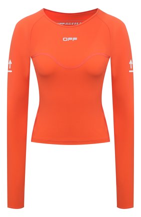 Женский топ OFF-WHITE оранжевого цвета по цене 18950 руб., арт. 0WVB015V21JER001 | Фото 1 Женский топ OFF-WHITE оранжевого цвета, арт. 0WVB015V21JER001 | Фото 1