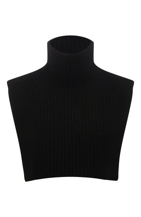 Женский кашемировый воротник LORO PIANA черного цвета по цене 74400 руб., арт. FAL8133 | Фото 1 Женский кашемировый воротник LORO PIANA черного цвета, арт. FAL8133 | Фото 1