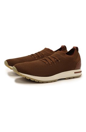 Мужские текстильные кроссовки 360 lp flexy walk LORO PIANA коричневого цвета по цене 69950 руб., арт. FAL6185 | Фото 1 Мужские текстильные кроссовки 360 lp flexy walk LORO PIANA коричневого цвета, арт. FAL6185 | Фото 1