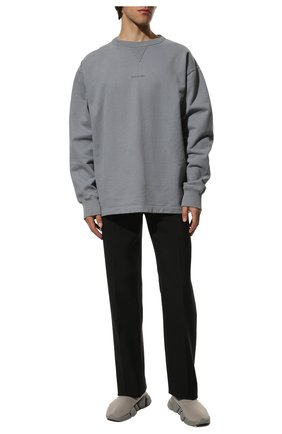 Мужские текстильные кроссовки speed 2.0 BALENCIAGA серого цвета по цене 78950 руб., арт. 617239/W2DB1 | Фото 2 Мужские текстильные кроссовки speed 2.0 BALENCIAGA серого цвета, арт. 617239/W2DB1 | Фото 2