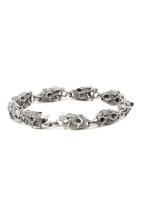 Женский браслет волки GL JEWELRY серебряного цвета по цене 65930 руб., арт. GL400013-S97-429 | Фото 2 Женский браслет волки GL JEWELRY серебряного цвета, арт. GL400013-S97-429 | Фото 2