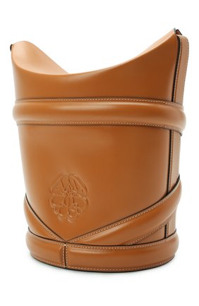 Женская сумка curve ALEXANDER MCQUEEN светло-коричневого цвета по цене 133500 руб., арт. 656468/1YB40 | Фото 3 Женская сумка curve ALEXANDER MCQUEEN светло-коричневого цвета, арт. 656468/1YB40 | Фото 3