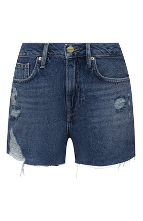 Женские джинсовые шорты FRAME DENIM синего цвета по цене 23400 руб., арт. LBGSHRA207 | Фото 1 Женские джинсовые шорты FRAME DENIM синего цвета, арт. LBGSHRA207 | Фото 1