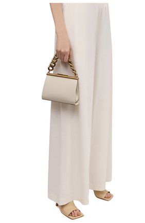 Женская сумка chunky chain small STELLA MCCARTNEY кремвого цвета по цене 98550 руб., арт. 700211/W8779 | Фото 2 Женская сумка chunky chain small STELLA MCCARTNEY кремвого цвета, арт. 700211/W8779 | Фото 2