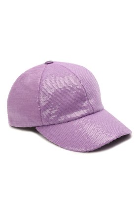 Женская бейсболка с пайетками RALPH LAUREN фиолетового цвета по цене 72050 руб., арт. 434846672 | Фото 1 Женская бейсболка с пайетками RALPH LAUREN фиолетового цвета, арт. 434846672 | Фото 1