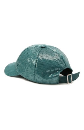 Женская бейсболка с пайетками RALPH LAUREN бирюзового цвета по цене 499500 тенге, арт. 434846672 | Фото 2 Женская бейсболка с пайетками RALPH LAUREN бирюзового цвета, арт. 434846672 | Фото 2 (Материал: Шерсть, Текстиль)