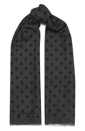 Женский кашемировый шарф GIORGIO ARMANI серого цвета по цене 58350 руб., арт. 795203/1A110 | Фото 1 Женский кашемировый шарф GIORGIO ARMANI серого цвета, арт. 795203/1A110 | Фото 1