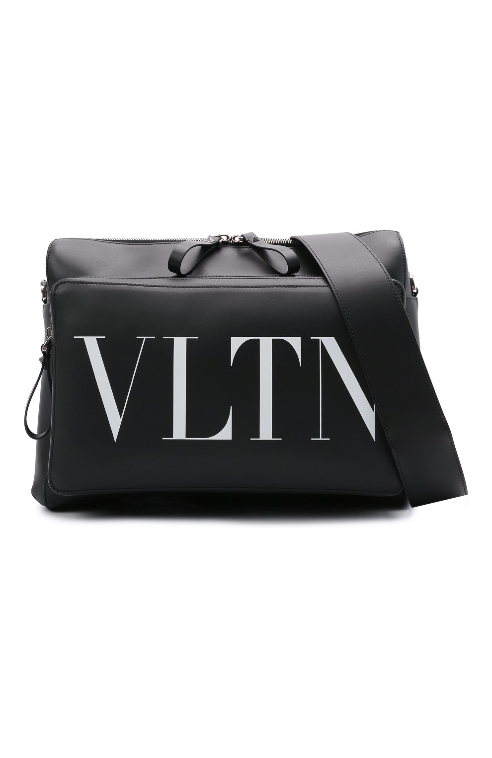 Мужская кожаная сумка VALENTINO черного цвета по цене 104500 руб., арт. WY2B0722/WJW | Фото 5 Мужская кожаная сумка VALENTINO черного цвета, арт. WY2B0722/WJW | Фото 5