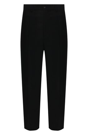 Мужские шерстяные брюки VALENTINO черного цвета по цене 56300 руб., арт. WV3RBG9025S | Фото 1 Мужские шерстяные брюки VALENTINO черного цвета, арт. WV3RBG9025S | Фото 1 (Стили: Минимализм; Случай: Повседневный; Длина (брюки, джинсы): Стандартные; Материал внешний: Шерсть)
