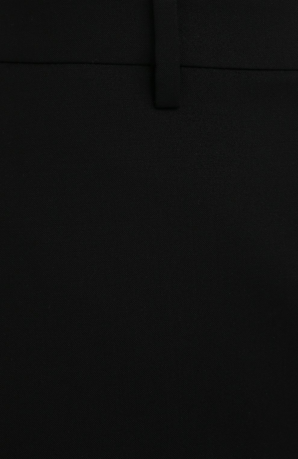 Мужские шерстяные брюки VALENTINO черного цвета, арт. WV3RBG8125S | Фото 5 (Материал внешний: Шерсть; Длина (брюки, джинсы): Стандартные; Случай: Повседневный; Стили: Минимализм)