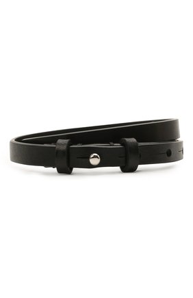 Мужской кожаный браслет DSQUARED2 черного цвета по цене 7995 руб., арт. ARM0110/12900001 | Фото 1 Мужской кожаный браслет DSQUARED2 черного цвета, арт. ARM0110/12900001 | Фото 1
