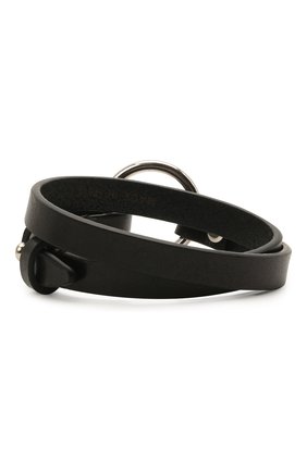 Мужской кожаный браслет DSQUARED2 черного цвета по цене 10850 руб., арт. ARM0111/12900001 | Фото 2 Мужской кожаный браслет DSQUARED2 черного цвета, арт. ARM0111/12900001 | Фото 2