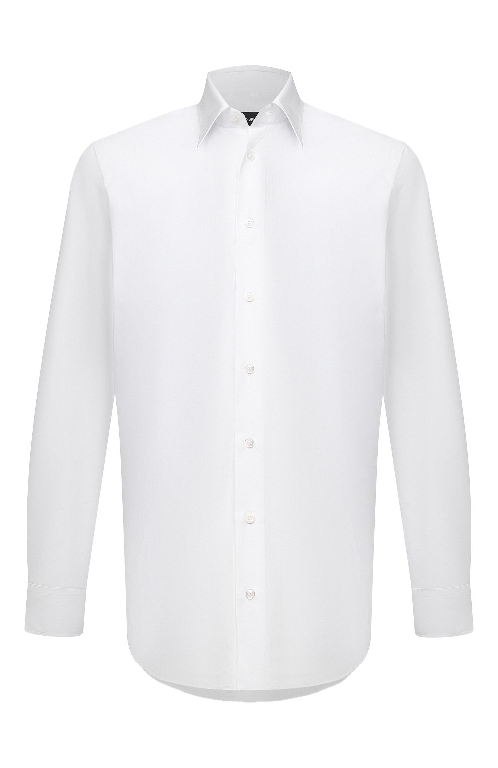Хлопковая сорочка Giorgio Armani Белый 1WGCCZ70/TZ065 5573565