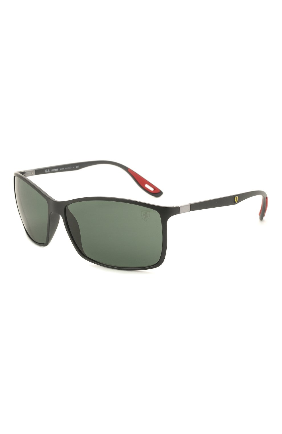 Мужские солнцезащитные очки RAY-BAN черного цвета, арт. 4179M-F60271 | Фото 1 (Тип очков: С/з; Очки форма: Прямоугольные; Оптика Гендер: оптика-мужское)