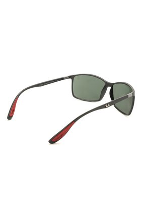 Мужские солнцезащитные очки RAY-BAN черного цвета по цене 19800 руб., арт. 4179M-F60271 | Фото 4 Мужские солнцезащитные очки RAY-BAN черного цвета, арт. 4179M-F60271 | Фото 4 (Тип очков: С/з; Очки форма: Прямоугольные; Оптика Гендер: оптика-мужское)