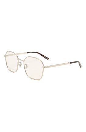 Женские оправа GUCCI серебряного цвета по цене 24300 руб., арт. GG09460A 001 | Фото 1 Женские оправа GUCCI серебряного цвета, арт. GG09460A 001 | Фото 1 (Тип очков: Оправа; Оптика Гендер: оптика-женское; Очки форма: Прямоугольные)