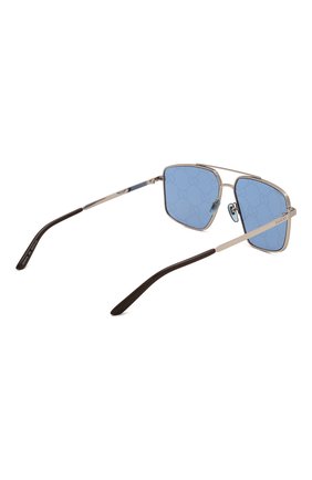Женские солнцезащитные очки GUCCI серебряного цвета, арт. GG0941S 004 | Фото 5 (Тип очков: С/з; Оптика Гендер: оптика-унисекс)