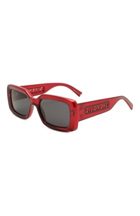 Женские солнцезащитные очки GIVENCHY красного цвета по цене 23700 руб., арт. 7201 C9A | Фото 1 Женские солнцезащитные очки GIVENCHY красного цвета, арт. 7201 C9A | Фото 1