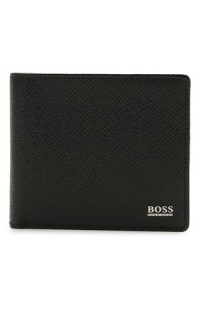 Мужской кожаное портмоне BOSS черного цвета по цене 16500 руб., арт. 50452067 | Фото 1 Мужской кожаное портмоне BOSS черного цвета, арт. 50452067 | Фото 1