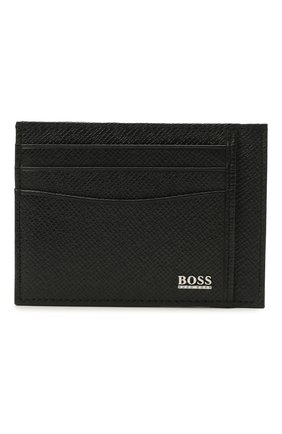 Мужской кожаный футляр для кредитных карт BOSS черного цвета по цене 11000 руб., арт. 50452087 | Фото 1 Мужской кожаный футляр для кредитных карт BOSS черного цвета, арт. 50452087 | Фото 1