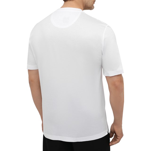 фото Хлопковая футболка marco pescarolo