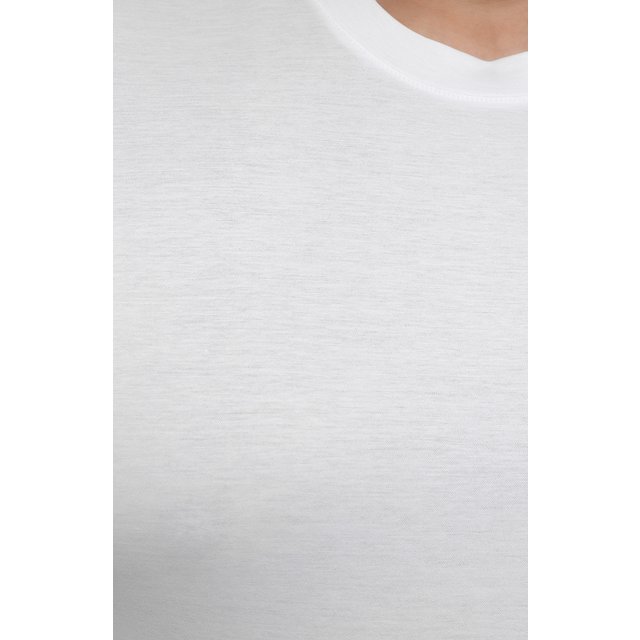 фото Хлопковая футболка marco pescarolo