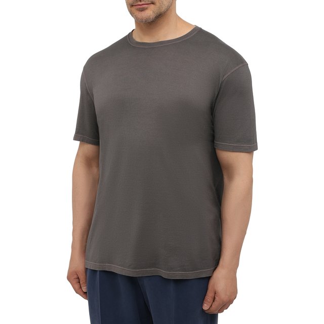 фото Футболка из хлопка и кашемира kiton