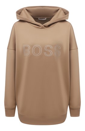 Женский худи BOSS бежевого цвета по цене 16500 руб., арт. 50448399 | Фото 1 Женский худи BOSS бежевого цвета, арт. 50448399 | Фото 1