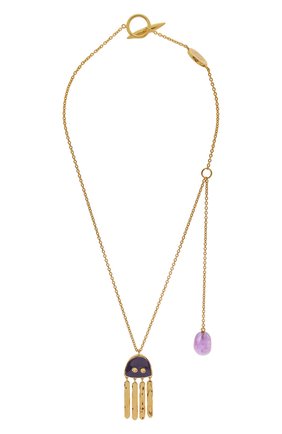 Женская кулон на цепочке octopus loewe x paula's ibiza LOEWE золотого цвета по цене 35400 руб., арт. J000241X06 | Фото 1 Женская кулон на цепочке octopus loewe x paula's ibiza LOEWE золотого цвета, арт. J000241X06 | Фото 1 (Материал: Металл)