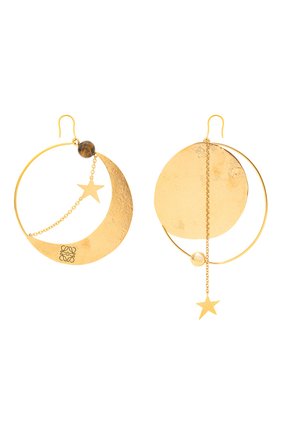 Женские серьги ellipse loewe x paula's ibiza LOEWE золотого цвета по цене 44100 руб., арт. J901239X03 | Фото 1 Женские серьги ellipse loewe x paula's ibiza LOEWE золотого цвета, арт. J901239X03 | Фото 1